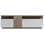 Μπουφές Vendora Pakoworld σε Sonoma-Λευκή Απόχρωση 150x29.5x46.3εκ