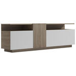 Μπουφές Vendora Pakoworld σε Sonoma-Λευκή Απόχρωση 150x29.5x46.3εκ