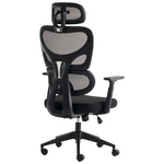 Καρέκλα Γραφείου Διευθυντή Cadrey Pakoworld Mesh Μαύρο 67x64x120-128εκ