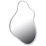 Καθρέπτης Decorde Inart Ξύλο σε Λευκή Απόχρωση 90x3.5x150εκ