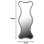 Καθρέπτης Boulen Inart Μέταλλο σε Χρυσή Απόχρωση 51x2x126εκ