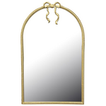 Καθρέπτης Frensia Inart Μέταλλο σε Χρυσή Απόχρωση 58x3x93εκ