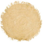 Χαλί Mibre Inart Γιούτα σε Φυσική Απόχρωση Φ120x1εκ