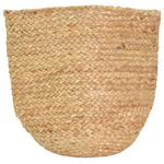 Διακοσμητικό Καλάθι Mideko Inart Γιούτα σε Φυσική Απόχρωση Φ25x25εκ