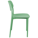 Καρέκλα Berdian Pakoworld Στοιβαζόμενη pp σε Μέντα Απόχρωση 38x49x79εκ