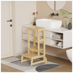 Παιδικός Πύργος Εκμάθησης Chiquel Pakoworld Τ.montessori Ξύλο σε Φυσική Απόχρωση 45.7x51x90εκ