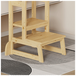 Παιδικός Πύργος Εκμάθησης Chiquel Pakoworld Τ.montessori Ξύλο σε Φυσική Απόχρωση 45.7x51x90εκ