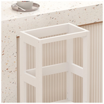 Παιδικός Πύργος Εκμάθησης Chiquel Pakoworld Τ.montessori Ξύλο σε Λευκή Απόχρωση 45.7x51x90εκ