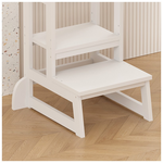 Παιδικός Πύργος Εκμάθησης Chiquel Pakoworld Τ.montessori Ξύλο σε Λευκή Απόχρωση 45.7x51x90εκ