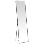 Καθρέπτης Moira Pakoworld Αλουμίνιο σε Μαύρη Απόχρωση 40x28x150εκ