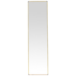 Καθρέπτης Moira Pakoworld Αλουμίνιο σε Χρυσή Απόχρωση 40x28x150εκ