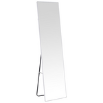 Καθρέπτης Moira Pakoworld Αλουμίνιο σε Λευκή Απόχρωση 40x28x150εκ