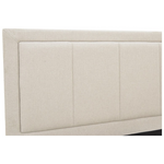 Κρεβάτι Huga Pakoworld με Αποθηκευτικό Χώρο Ύφασμα Μπεζ 120x200εκ