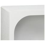 Μπουφές Emersi Pakoworld με Ράφια mdf σε Λευκή Απόχρωση 164x34x76εκ