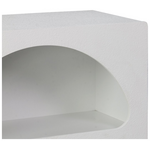 Βιβλιοθήκη-Ραφιέρα Emersi Pakoworld mdf σε Λευκή Απόχρωση 70x35x100εκ