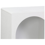 Μπουφές Emersi Pakoworld με Ράφια mdf σε Λευκή Απόχρωση 120x35x76εκ