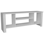 Έπιπλο Τηλεόρασης Seref Pakoworld σε Λευκή Απόχρωση 120x30x47εκ