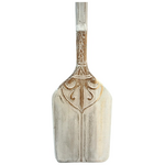 Διακοσμητικό Τοίχου Κουπί Boon Inart Μαόνι Ξύλο σε Λευκή-Φυσική Απόχρωση 20x3x120εκ