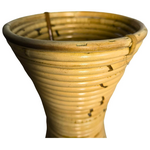 Βάζο Virnia Inart pe Rattan σε Φυσική Απόχρωση Φ40x70εκ