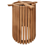 Βάση Τραπεζιού Εσωτερικού Χώρου Galy i Pakoworld Mindi Ξύλο σε Φυσική Απόχρωση Φ60x75εκ