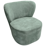 Πολυθρόνα Veridian Pakoworld Ύφασμα σε Φυστικί  Απόχρωση 63x70x66εκ