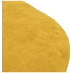 Πολυθρόνα Περιστρεφόμενη Zenny Pakoworld Υφασμα Κίτρινο 64x85x68εκ