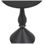 Βοηθητικό Τραπέζι Lalou Pakoworld Μέταλλο σε Μαύρη Απόχρωση Φ40x55εκ