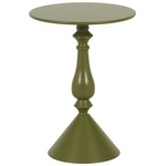 Βοηθητικό Τραπέζι Lalou Pakoworld Μέταλλο σε Λαδι Απόχρωση Φ40x55εκ