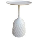 Βοηθητικό Τραπέζι Waini Pakoworld Μέταλλο σε Κρεμα Απόχρωση Φ39x60εκ