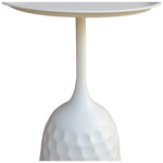 Βοηθητικό Τραπέζι Waini Pakoworld Μέταλλο σε Κρεμα Απόχρωση Φ39x60εκ