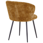 Καρέκλα Karg Pakoworld Camel Ύφασμα-Πόδι Μαύρο Μέταλλο 57x62x80εκ