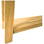 Κονσόλα Decoza Pakoworld Teak Ξύλο σε Φυσική Απόχρωση 140x40x80εκ