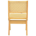 Καρέκλα Winslow Pakoworld Rubberwood-Rattan σε Φυσική Απόχρωση 46x58x80εκ