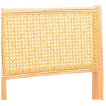 Καρέκλα Winslow Pakoworld Rubberwood-Rattan σε Φυσική Απόχρωση 46x58x80εκ