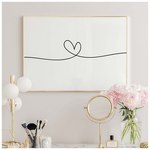 Πίνακας Heily Pakoworld με Ψηφιακή Εκτύπωση και Πλαίσιο 48x1.5x33εκ