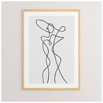 Πίνακας Ladia Pakoworld με Ψηφιακή Εκτύπωση και Πλαίσιο 33x1.5x48εκ