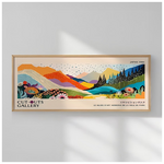 Πίνακας Neze Pakoworld με Ψηφιακή Εκτύπωση και Πλαίσιο 120x2x50εκ