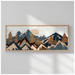 Πίνακας Uelia Pakoworld με Ψηφιακή Εκτύπωση και Πλαίσιο 70x2x33εκ