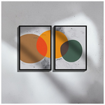 Πίνακας Derdia i Pakoworld Δίπτυχος με Ψηφιακή Εκτύπωση και Πλαίσιο 33x1.5x48εκ