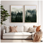 Πίνακας Turiko Pakoworld Δίπτυχος με Ψηφιακή Εκτύπωση και Πλαίσιο 33x1.5x48εκ