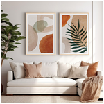 Πίνακας Nefel Pakoworld Δίπτυχος με Ψηφιακή Εκτύπωση και Πλαίσιο 33x1.5x48εκ