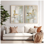 Πίνακας Menaz Pakoworld Δίπτυχος με Ψηφιακή Εκτύπωση και Πλαίσιο 33x1.5x48εκ