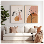 Πίνακας Asren Pakoworld Δίπτυχος με Ψηφιακή Εκτύπωση και Πλαίσιο 33x1.5x48εκ