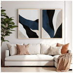 Πίνακας Serja Pakoworld Δίπτυχος με Ψηφιακή Εκτύπωση και Πλαίσιο 33x1.5x48εκ