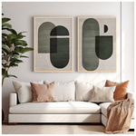 Πίνακας Edramy Pakoworld Δίπτυχος με Ψηφιακή Εκτύπωση και Πλαίσιο 33x1.5x48εκ