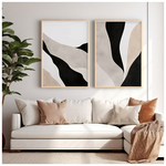 Πίνακας Manua Pakoworld Δίπτυχος με Ψηφιακή Εκτύπωση και Πλαίσιο 33x1.5x48εκ