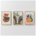 Πίνακας Alenza Pakoworld Τρίπτυχος με Ψηφιακή Εκτύπωση και Πλαίσιο 33x1.5x48εκ