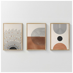 Πίνακας Jemba Pakoworld Τρίπτυχος με Ψηφιακή Εκτύπωση και Πλαίσιο 33x1.5x48εκ