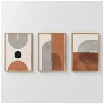 Πίνακας Ourva i Pakoworld Τρίπτυχος με Ψηφιακή Εκτύπωση και Πλαίσιο 33x1.5x48εκ