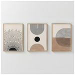 Πίνακας Lagon Pakoworld Τρίπτυχος με Ψηφιακή Εκτύπωση και Πλαίσιο 33x1.5x48εκ